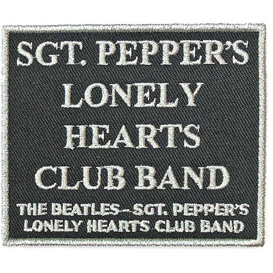The Beatles Patch: Sgt. Pepper's.Black