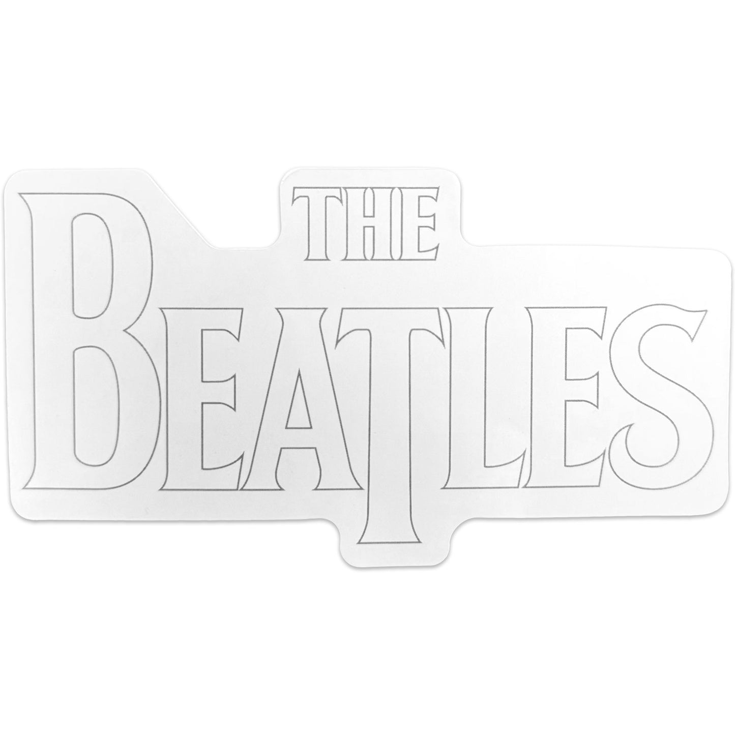 The Beatles Sticker: Drop T Logo
