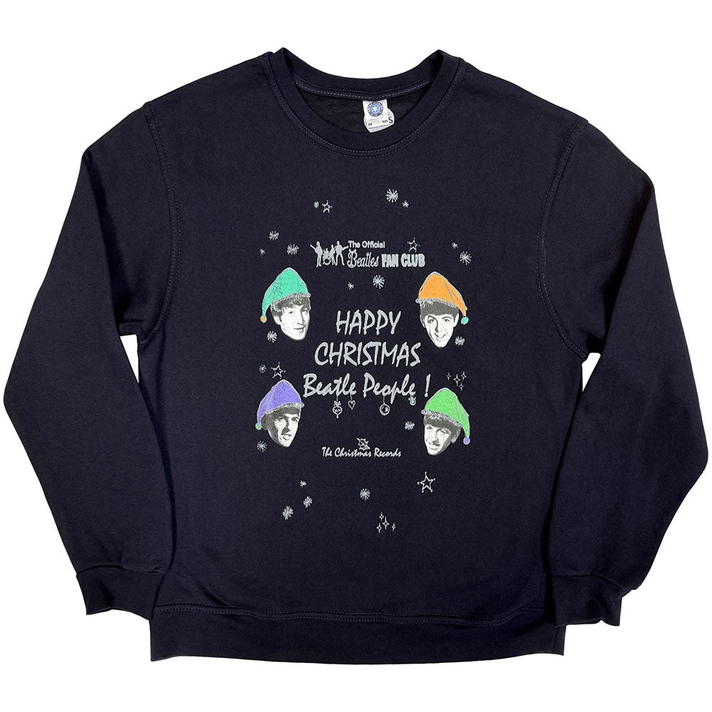 The Beatles Sweatshirt: Happy Christmas