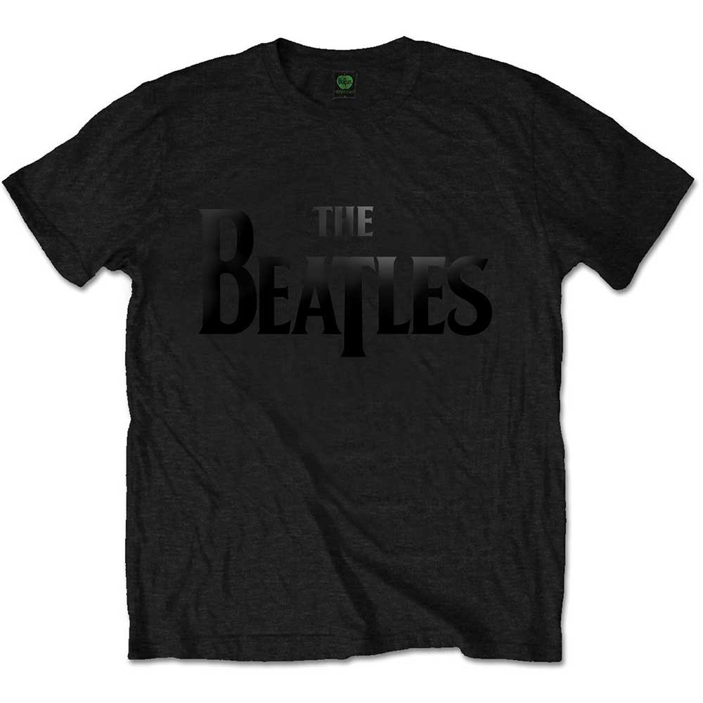The Beatles T-Shirt: Drop T Logo Gloss Print