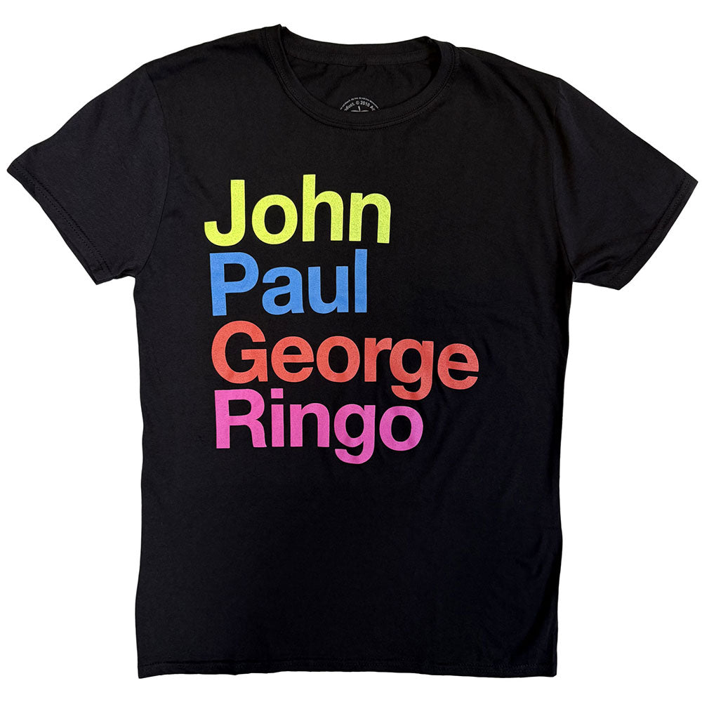 The Beatles T-Shirt: JPG&R Pepper Suit Colours