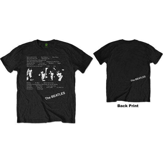 The Beatles T-Shirt: White Album Tracks