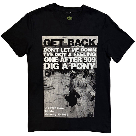 The Beatles T-Shirt: Rooftop Shot