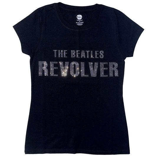 The Beatles Ladies T-Shirt: Revolver Crystals