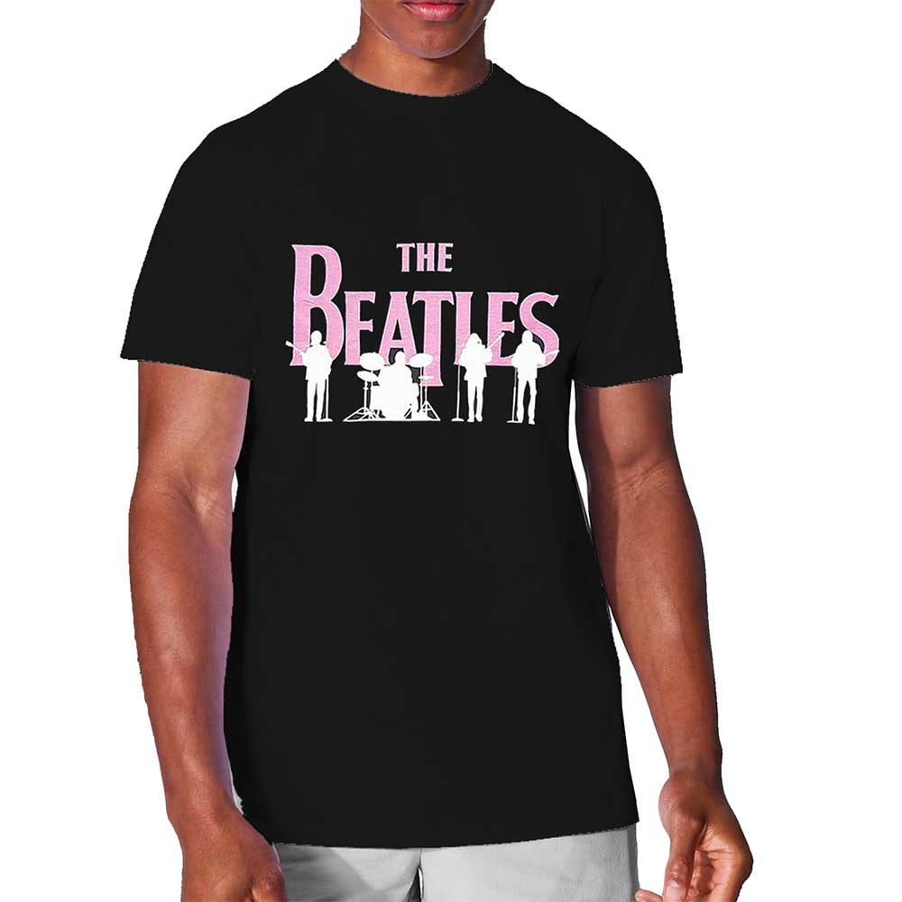 The Beatles T-Shirt: Band Silhouettes