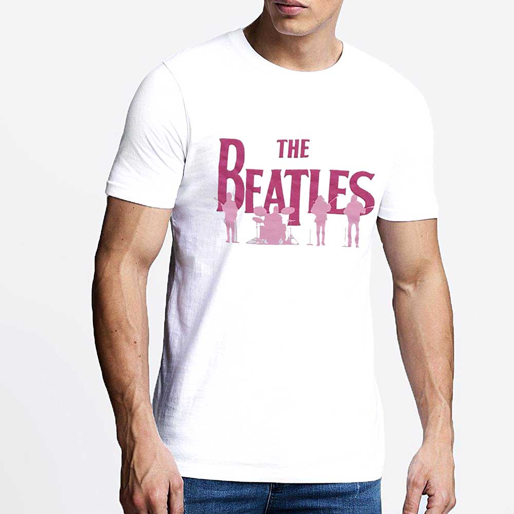 The Beatles T-Shirt: Band Silhouettes