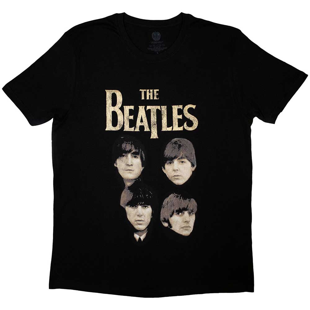 The Beatles T-Shirt: 4 Heads