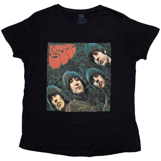 The Beatles Ladies T-Shirt: Rubber Soul Album Cover