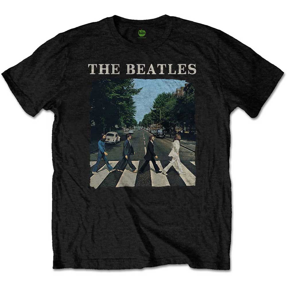 The Beatles T-Shirt: Abbey Road & Logo
