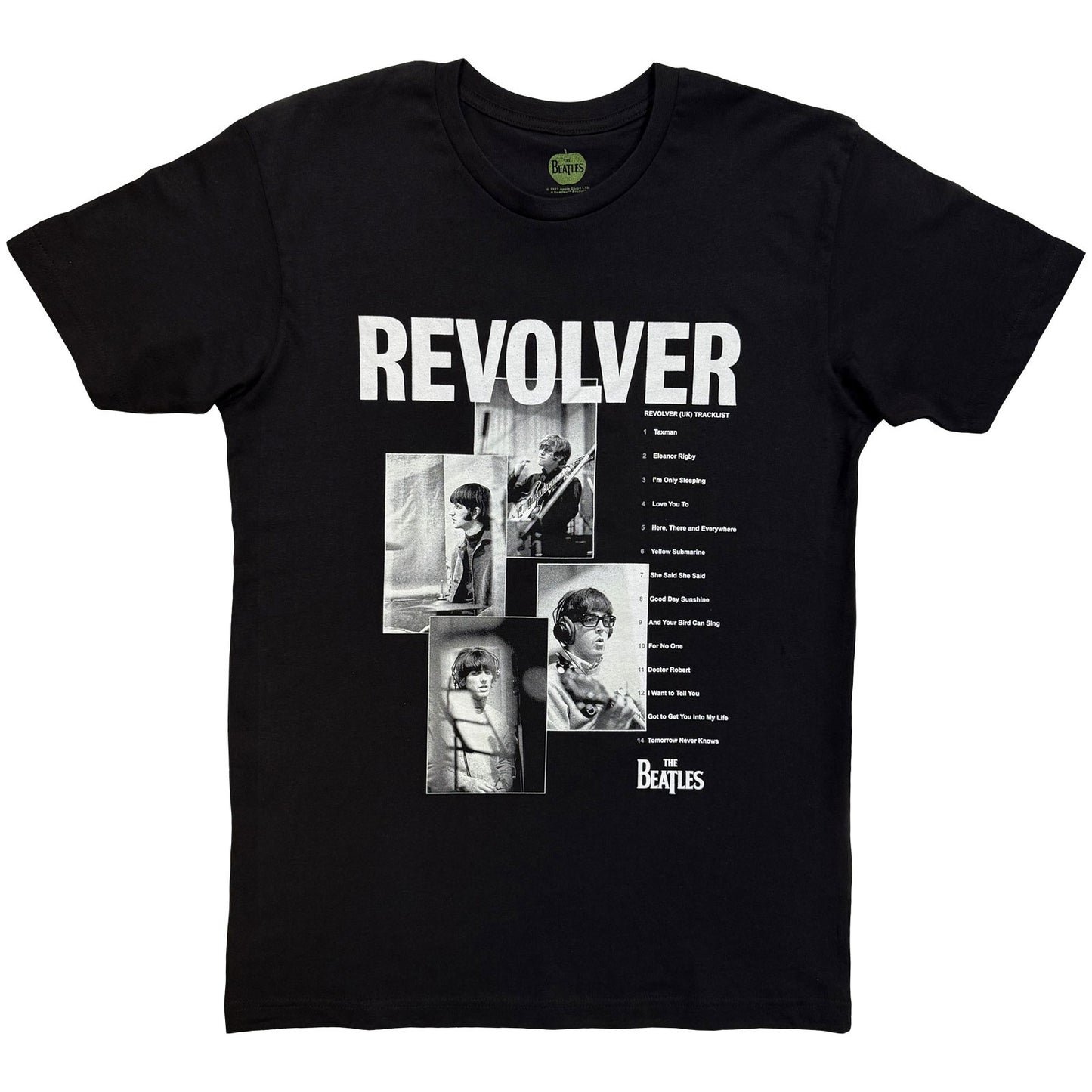 The Beatles T-Shirt: Revolver Track List