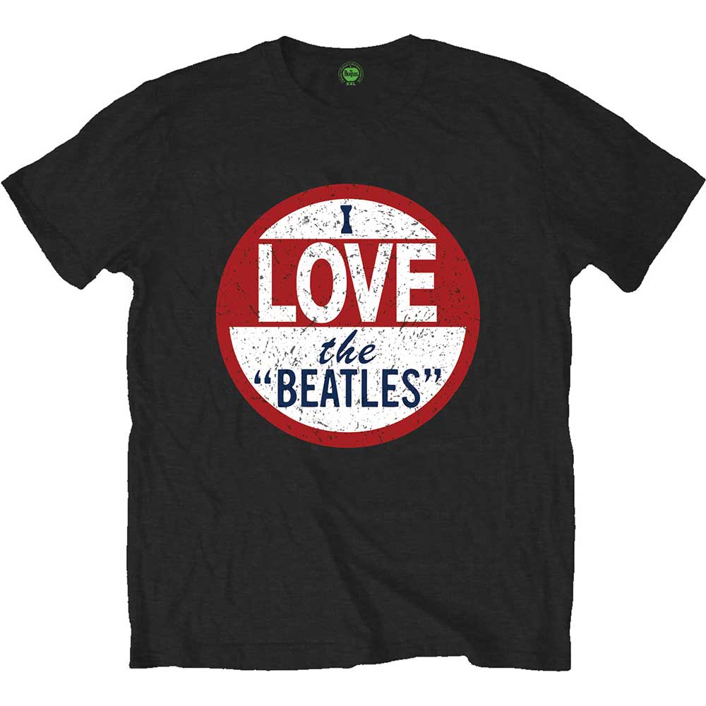 The Beatles T-Shirt: I Love The Beatles Single Print