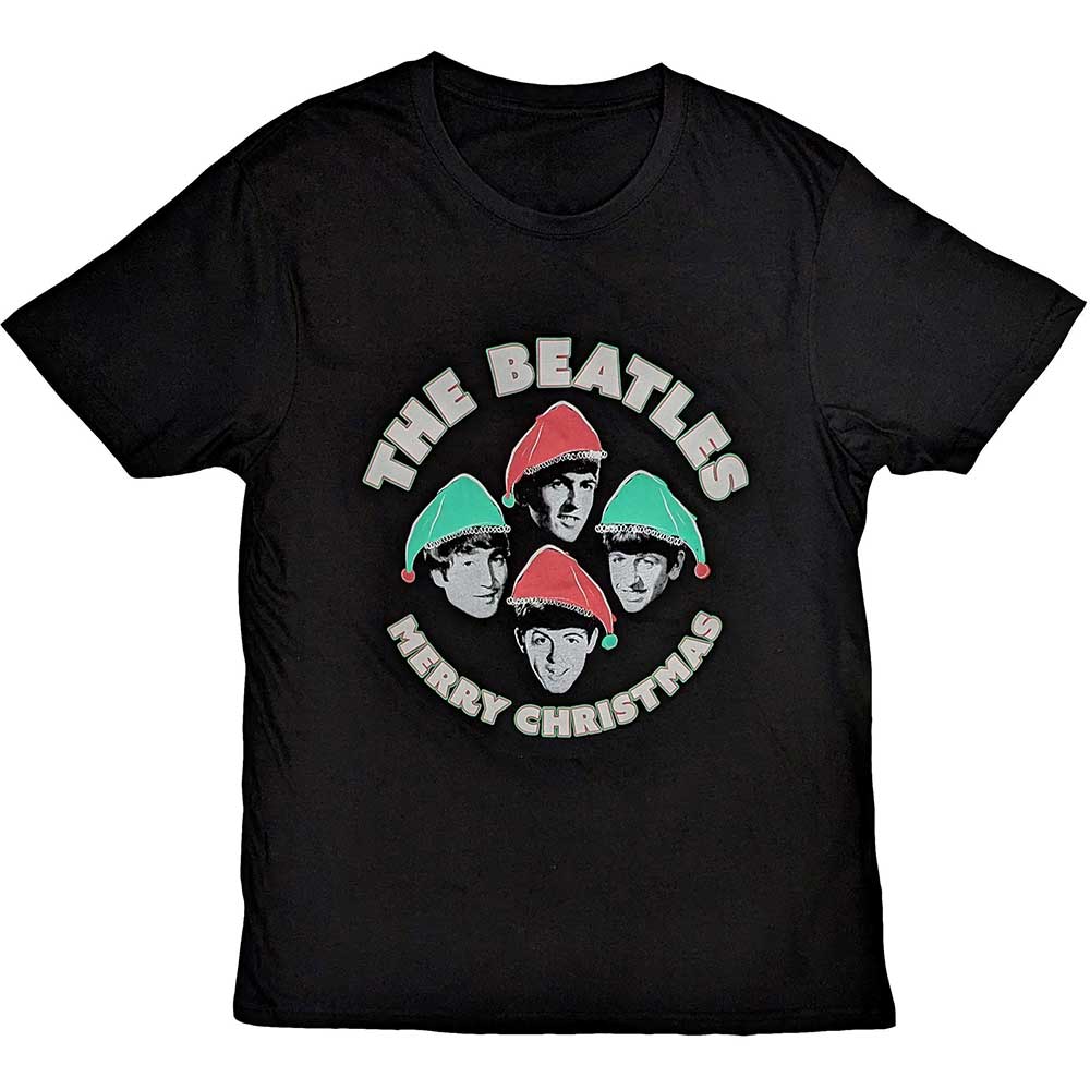 The Beatles T-Shirt: Christmas Hats