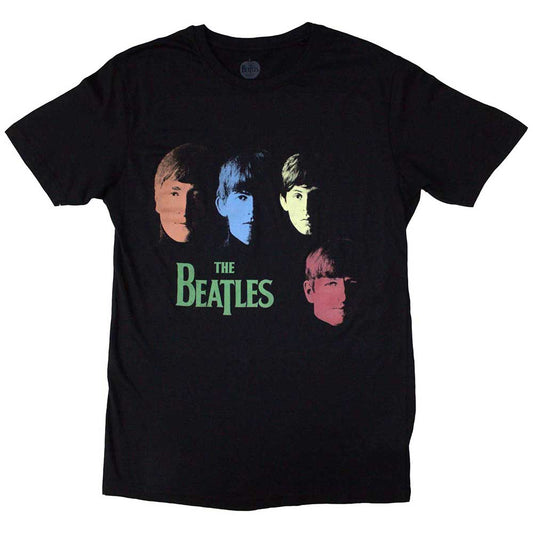 The Beatles T-Shirt: Colour Faces