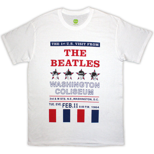 The Beatles T-Shirt: Washington '64 Stars & Stripes