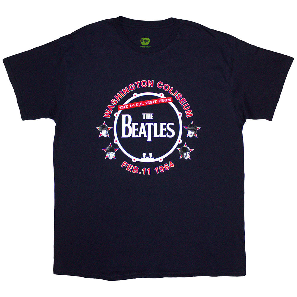 The Beatles T-Shirt: Washington '64 Drum