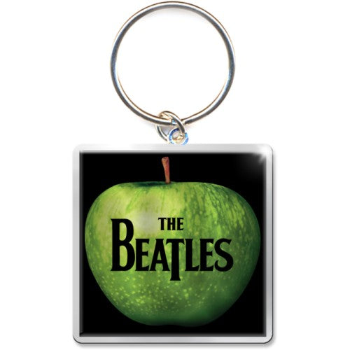 The Beatles Keychain: Apple Logo Print