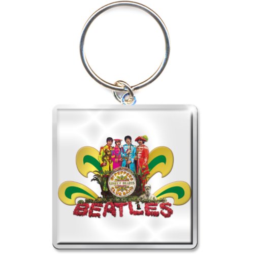 The Beatles Keychain: Sgt Pepper Naked Photo Print
