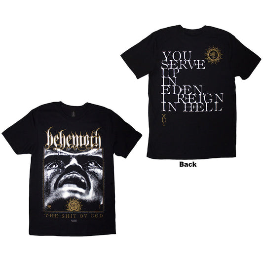 Behemoth T-Shirt: The Shit Ov God Reign In Hell