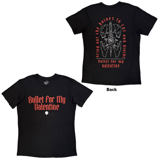 Bullet For My Valentine Premium Carbon T-Shirt: Bring Out The Knives
