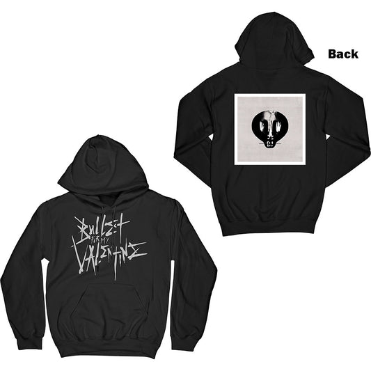 Bullet For My Valentine Pullover Hoodie: Large Logo & Album