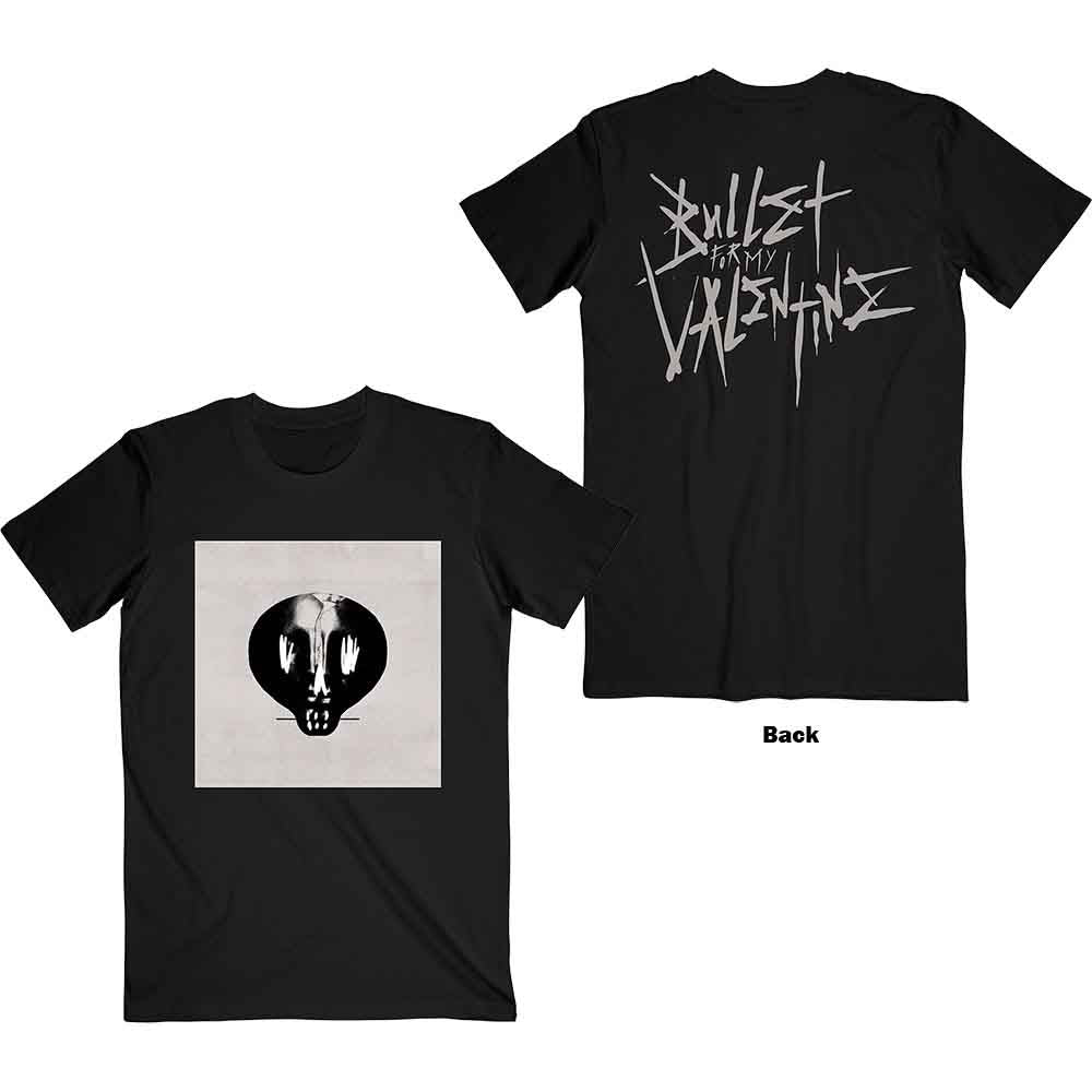 Bullet For My Valentine T-Shirt: Album Cropped & Large Logo