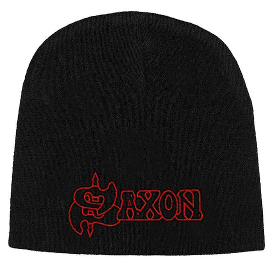 Saxon Beanie Hat: Logo