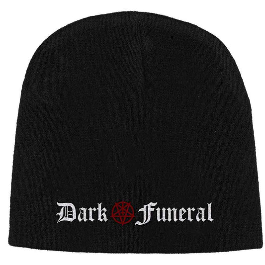 Dark Funeral Beanie Hat: Logo
