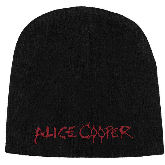 Alice Cooper Beanie Hat: Logo