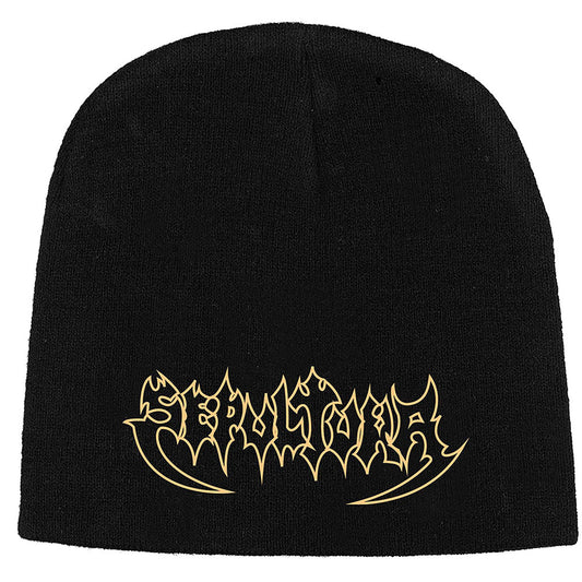 Sepultura Beanie Hat: Original Logo