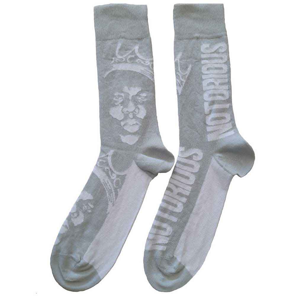 Biggie Smalls Socks: Crown Monochrome