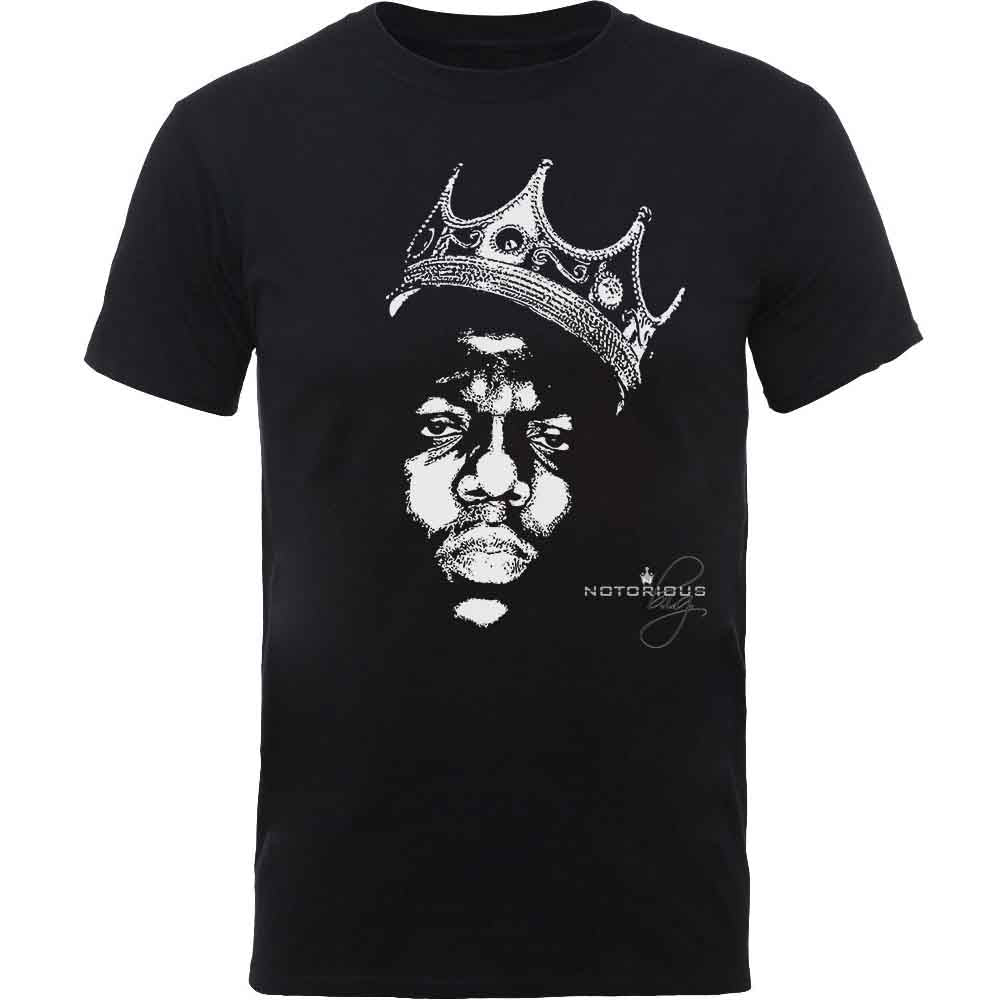 Biggie Smalls T-Shirt: Crown Face