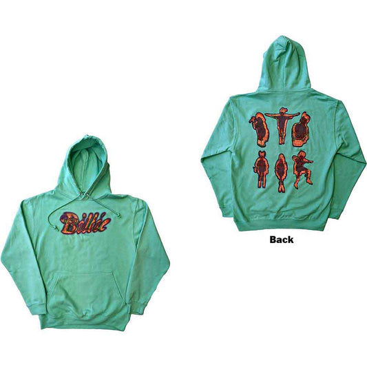 Billie Eilish Pullover Hoodie: Silhouettes