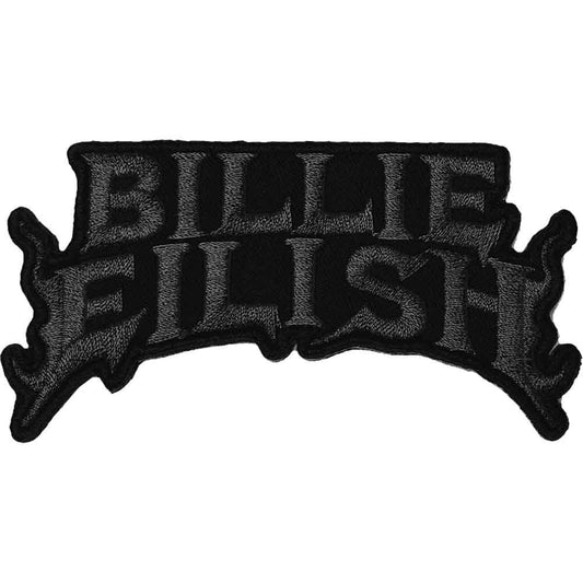 Billie Eilish Patch: Flame Black
