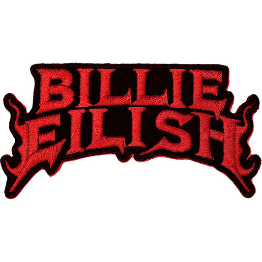 Billie Eilish Patch: Flame Red