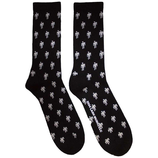 Billie Eilish Terry Socks: Blohsh Pattern