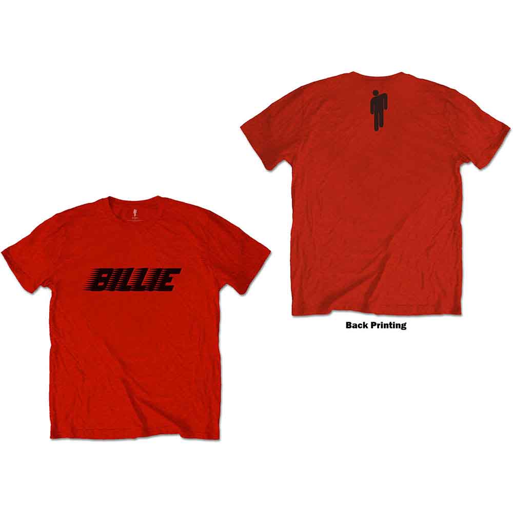 Billie Eilish T-Shirt: Racer Logo & Blohsh
