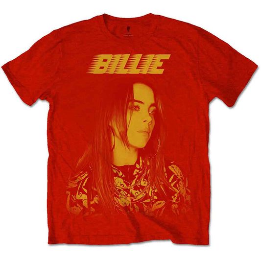 Billie Eilish T-Shirt: Racer Logo Jumbo