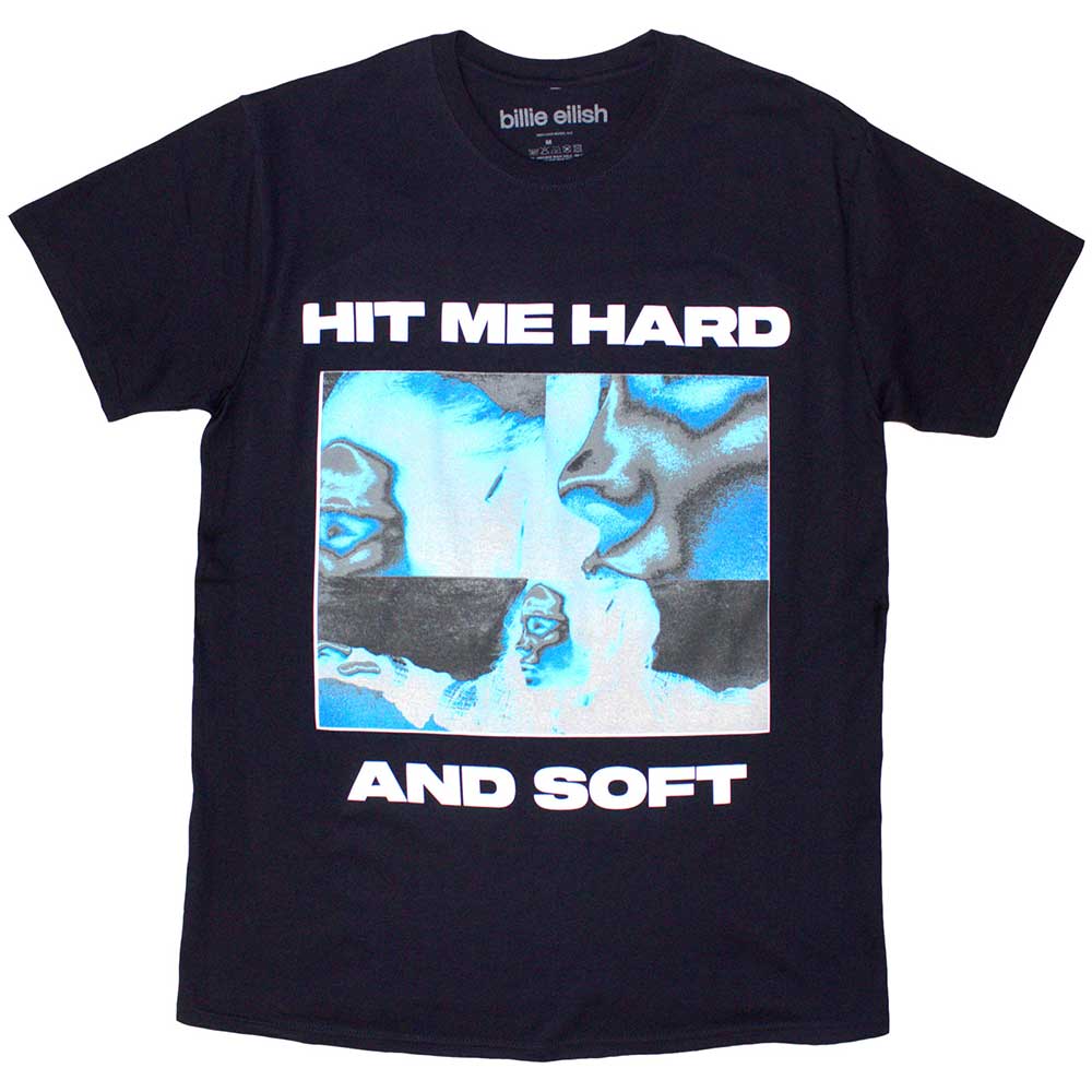 Billie Eilish T-Shirt: Hit Me Hard And Soft Negative