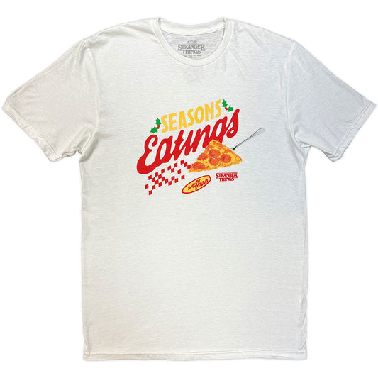 Netflix T-Shirt: Stranger Things - Season Of Eating Pizza