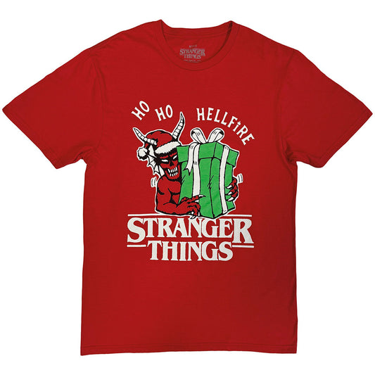 Netflix T-Shirt: Stranger Things - Ho Ho Hellfire