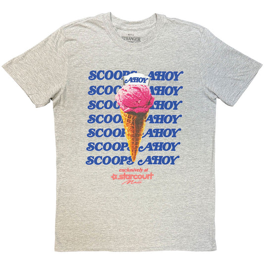 Netflix T-Shirt: Stranger Things - Scoop Ahoy Ice Cream