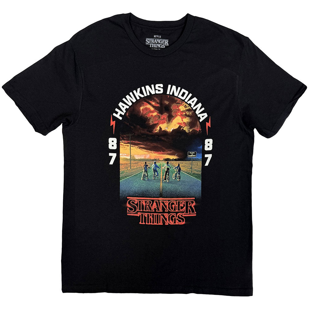 Netflix T-Shirt: Stranger Things - Hawkins 008