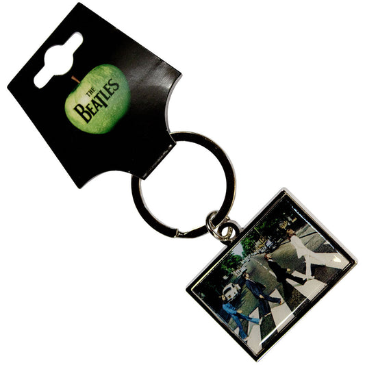 The Beatles Keychain: Abbey Road Crossing Photo