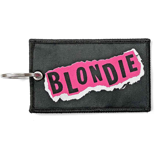 Blondie Patch Keychain: Punk Logo