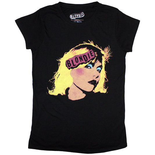 Blondie Ladies T-Shirt: Punk Logo