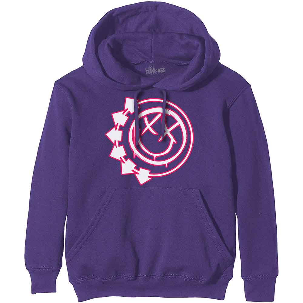 Blink-182 Pullover Hoodie: Six Arrow Smile