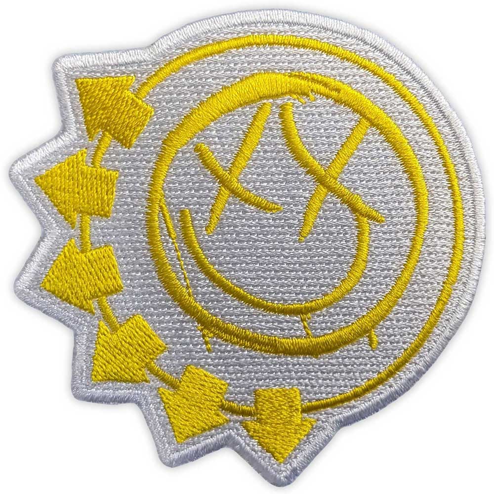 Blink-182 Patch: Yellow Six-Arrow Smile