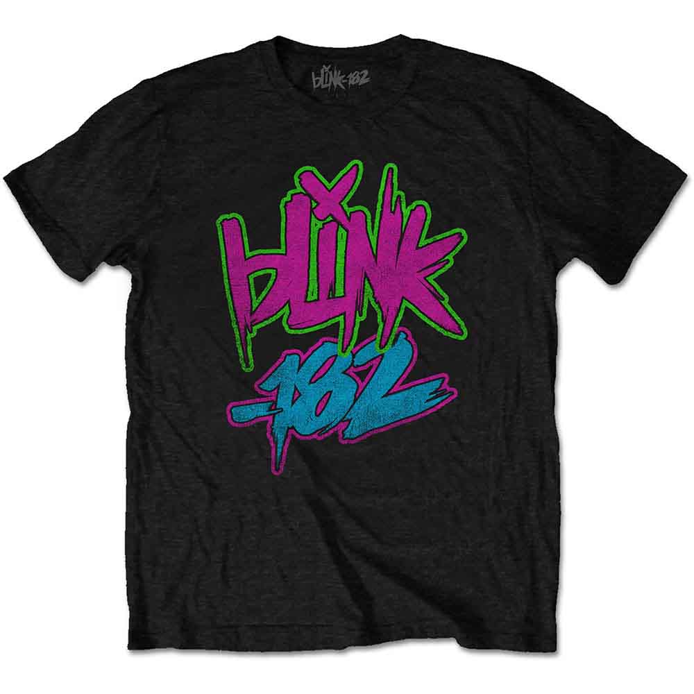 Blink-182 T-Shirt: Neon Logo