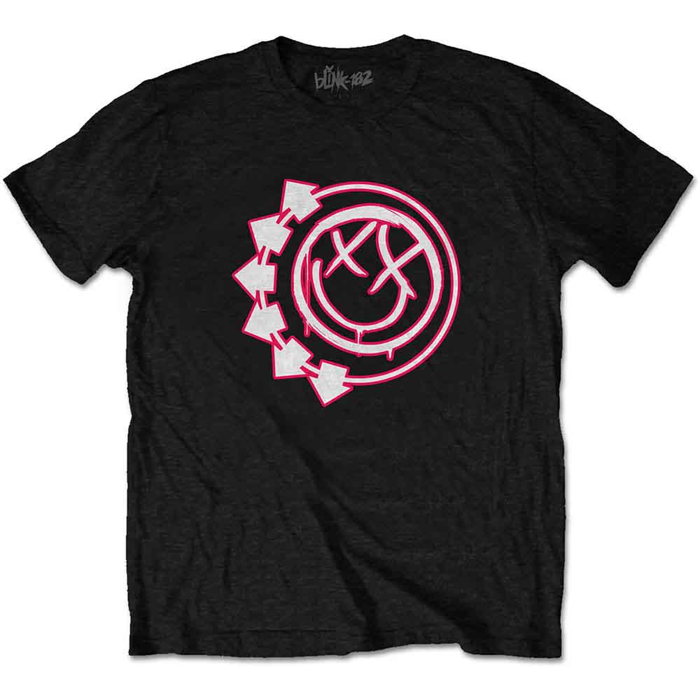 Blink-182 T-Shirt: Six Arrow Smile