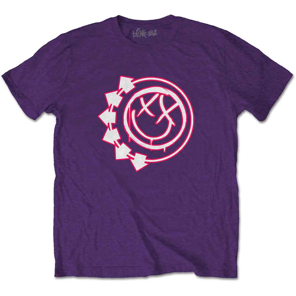 Blink-182 T-Shirt: Six Arrow Smile